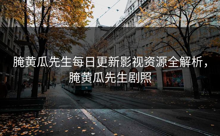 腌黄瓜先生每日更新影视资源全解析，腌黄瓜先生剧照